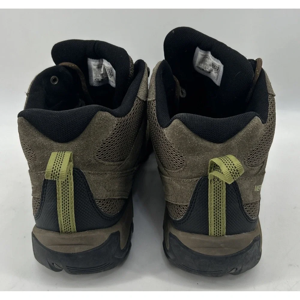 Merrell White Pine Mid Ventilator Hiking Boots J09561 DRY Waterproof Olive 11.5